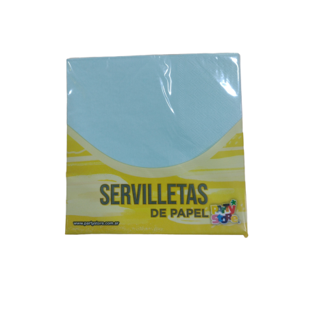 SERVILLETA CELESTE X20