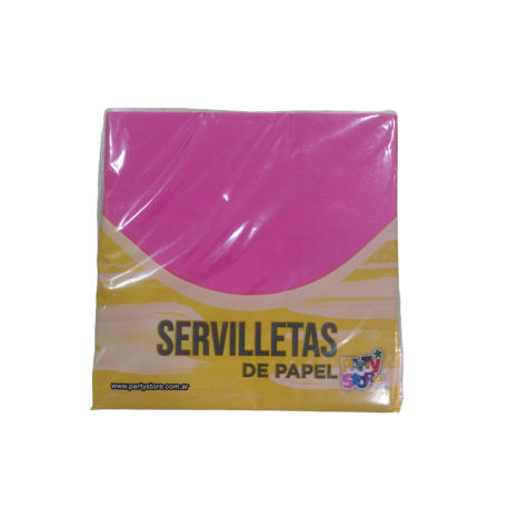 SERVILLETA FUCSIA X20