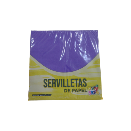 SERVILLETA VIOLETA X20