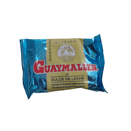 ALFAJOR GUAYMALLEN BLANCO