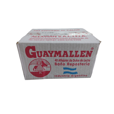 ALFAJOR GUAYMALLEN NEGRO X40