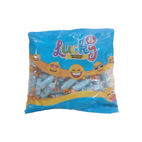 PAST. LUCKY FRUTOS DEL BOSQUE 200GR